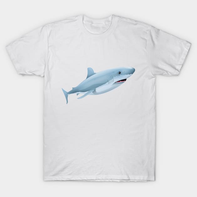 Shark T-Shirt by nickemporium1